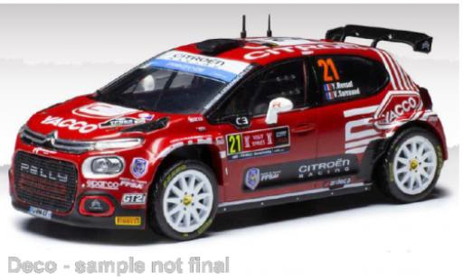 Diecast model cars Citroen C3 WRC Rally 2 No.21 WRC2 Rally Ypern 2022 1/43 IXO