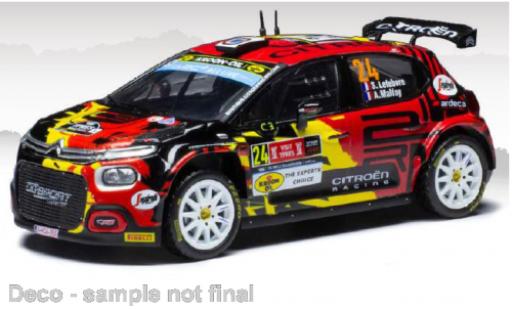 Diecast model cars Citroen C3 WRC Rally 2 No.24 WRC2 Rally Ypern 2022 1/43 IXO