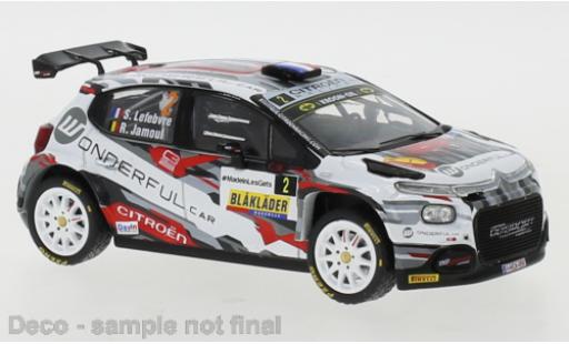 Diecast model cars Citroen C3 Rally2 No.2 Rally du Condroz - Huy 2021 1/43 IXO