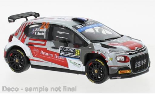 Diecast model cars Citroen C3 Rally2 No.24 Rally WM Rally Monte Carlo 2022 1/43 IXO