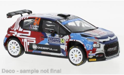 Diecast model cars Citroen C3 Rally2 No.54 Rally WM Rally Monte Carlo 2022 1/43 IXO
