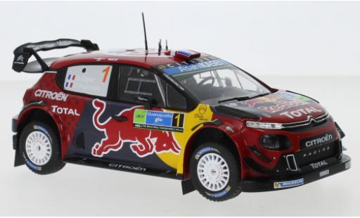 Diecast model cars Citroen C3 WRC No.1 Red Bull Rally WM Rally Mexico 2019 1/24 IXO