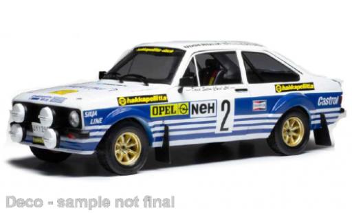 Diecast model cars Ford Escort RS 1800 MK II No.2 Rally Sweden 1977 1/18 IXO