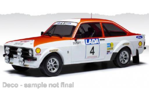 Diecast model cars Ford Escort RS 1800 MK II No.4 1000 Lakes Rally 1977 1/18 IXO