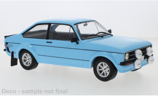 Diecast model cars Ford Escort RS 1800 MkII RS1800 blue /D&Atilde;&copy;corer 1977 1/18 IXO