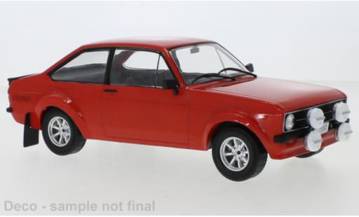Diecast model cars Ford Escort RS 1800 MkII RS1800 red/D&Atilde;&copy;corer 1977 1/18 IXO