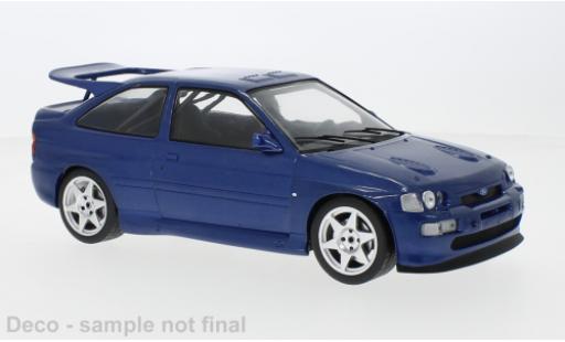 Diecast model cars Ford Escort Cosworth RS metallise blue 1996 1/18 IXO