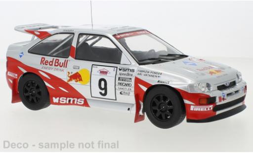 Diecast model cars Ford Escort Cosworth RS No.9 Red Bull Rally WM Rally Acropolis 1994 1/18 IXO
