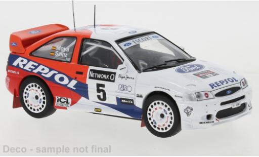 Diecast model cars Ford Escort WRC No.5 Repsol Rally WM RAC Rally 1997 1/43 IXO