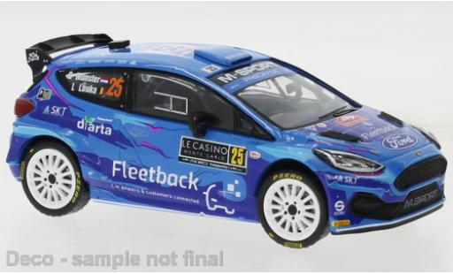 Diecast model cars Ford Fiesta WRC MK II No.25 WRC2 Rally Monte Carlo 2023 1/43 IXO