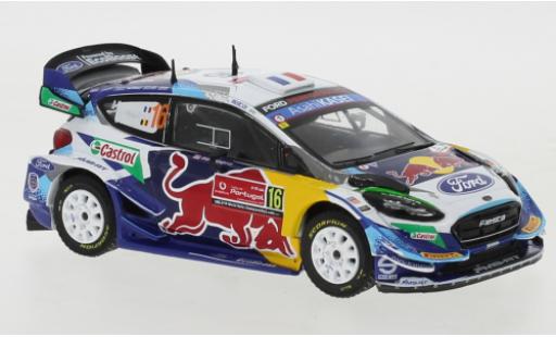 Diecast model cars Ford Fiesta WRC No.16 Rally Portugal 2021 1/43 IXO