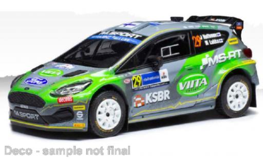 Diecast model cars Ford Fiesta R5 Rally2 No.29 WRC Rally Estland 2022 1/43 IXO