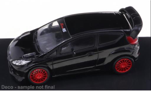 Diecast model cars Ford Fiesta WRC RS black 2011 1/43 IXO