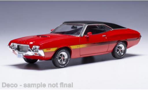 Diecast model cars Ford Gran Torino Gran Torino Sport red 1972 1/43 IXO