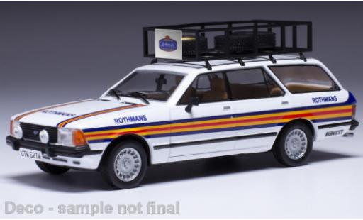 Diecast model cars Ford Granada Turnier MK II Rothmans 1980 1/43 IXO