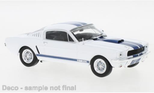 Diecast model cars Ford Mustang Shelby GT350 Ford Mustang white/Dekor 1965 1/43 IXO