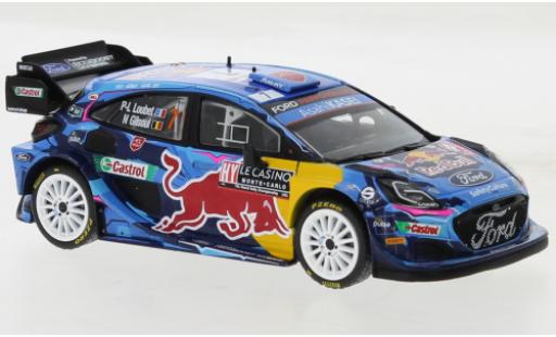 Diecast model cars Ford Puma Rally1 No.7 WRC1 Rally Monte Carlo 2023 1/43 IXO