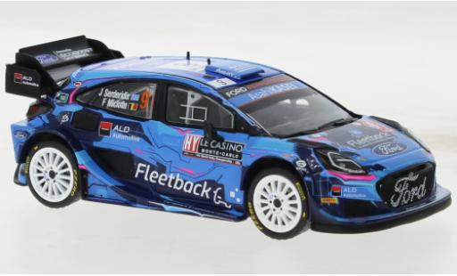 Diecast model cars Ford Puma Rally1 No.9 WRC1 Rally Monte Carlo 2023 1/43 IXO