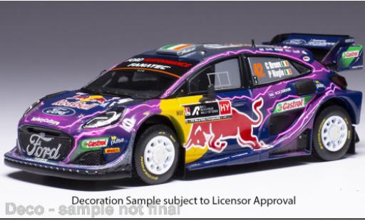 Diecast model cars Ford Puma Rally1 No.42 WRC1 Rally Acropolis 2022 1/43 IXO