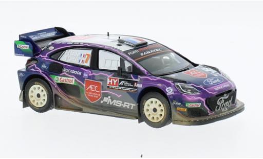 Diecast model cars Ford Puma Rally1 No.7 Rally WM Rally Acropolis 2022 1/43 IXO
