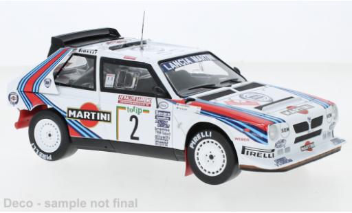 Diecast model cars Lancia Delta S4 No.2 Rally WM Rally San Remo 1986 1/24 IXO