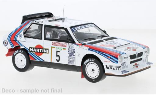 Diecast model cars Lancia Delta S4 No.5 Rally WM Rally San Remo 1986 1/24 IXO