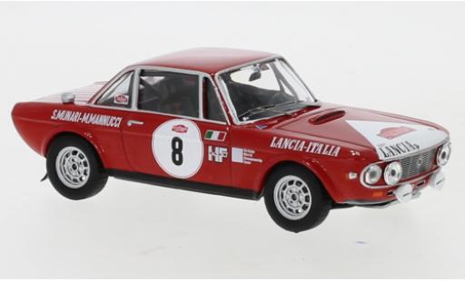 Diecast model cars Lancia Fulvia HF 1600 Coupe No.8 Marlboro Rally San Remo 1972 1/43 IXO