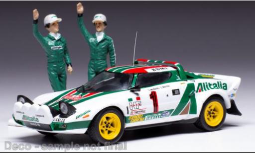 Diecast model cars Lancia Stratos HF No.1 Rally Monte Carlo 1977 1/43 IXO