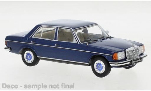 Diecast model cars Mercedes 240 Coupe D (W123) metallise blue 1976 1/43 IXO