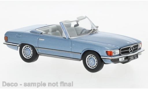 Diecast model cars Mercedes 280 Base SL (R107) metallise blue 1979 1/43 IXO
