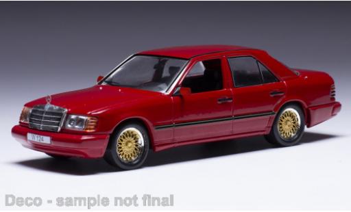 Diecast model cars Mercedes CLA Base 300 E (W124) red 1984 1/43 IXO