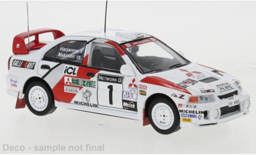 Diecast model cars Mitsubishi Lancer Evolution IV Evo No.1 Rally WM RAC Rally 1997 1/43 IXO