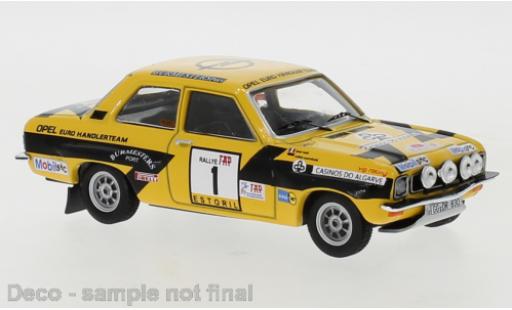 Diecast model cars Opel Ascona A Rally A No.1 Euro H&Atilde;&curren;ndlerteam WM Portugal 1974 1/43 IXO