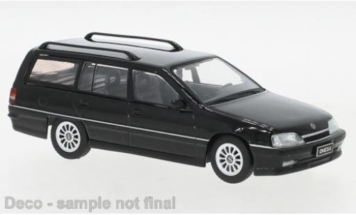 Diecast model cars Opel Omega Caravan A2 black 1990 1/43 IXO