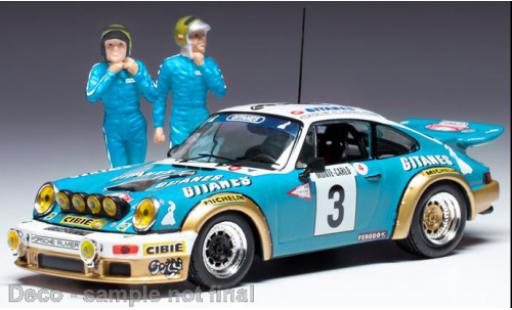 Diecast model cars Porsche 911 RS Carrera No.3 Gitanes Rally WM Rally Monte Carlo 1978 1/43 IXO