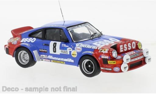 Diecast model cars Porsche 911 SC No.8 Team Almeras Eminence Esso Rally WM Rally Monte Carlo 1982 1/43 IXO