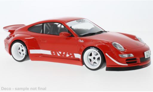 Diecast model cars Porsche 911 RWB red 1/18 IXO