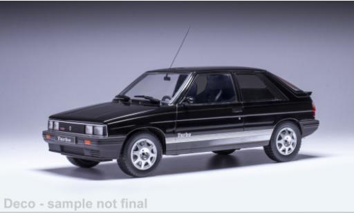 Diecast model cars Renault 11 Turbo black 1987 1/18 IXO