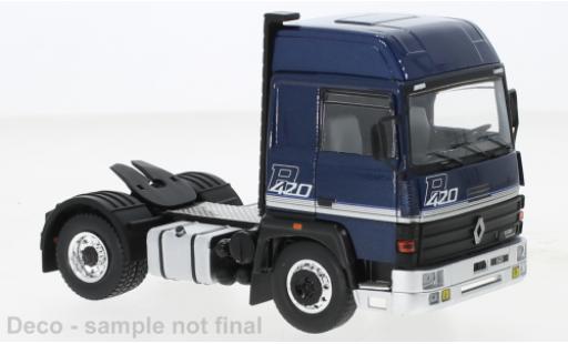 Diecast model cars Renault 4 F4 R20 metallise blue 1986 1/43 IXO