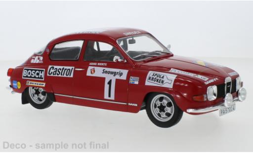 Diecast model cars Saab 96 Rally Sweden V4 No.1 WM Su&Atilde;&uml;de 1973 1/18 IXO
