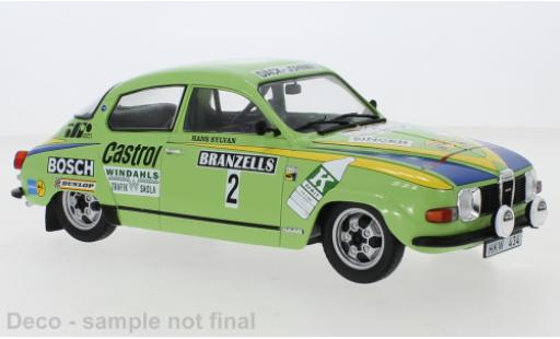 Diecast model cars Saab 96 Rally Sweden V4 No.2 WM 1976 1/18 IXO