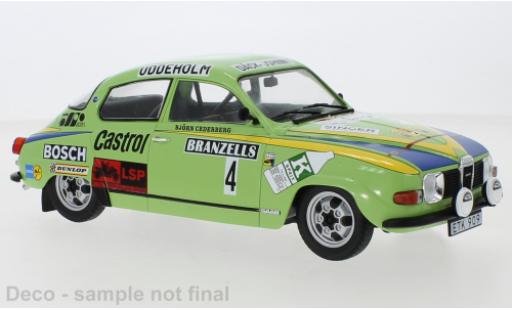 Diecast model cars Saab 96 Rally Sweden V4 No.4 WM 1976 1/18 IXO