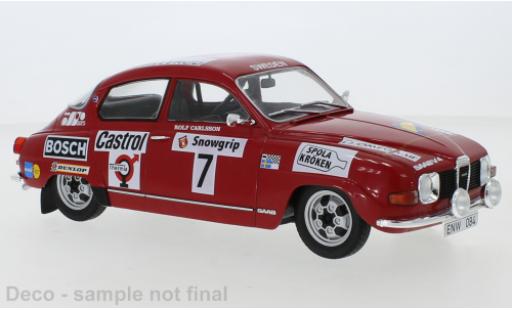 Diecast model cars Saab 96 Rally Sweden V4 No.7 WM Su&Atilde;&uml;de 1973 1/18 IXO