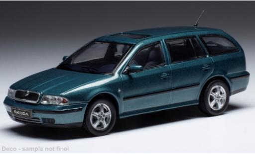 Diecast model cars Skoda Octavia Base 1 (1U) metallise green 1998 1/43 IXO