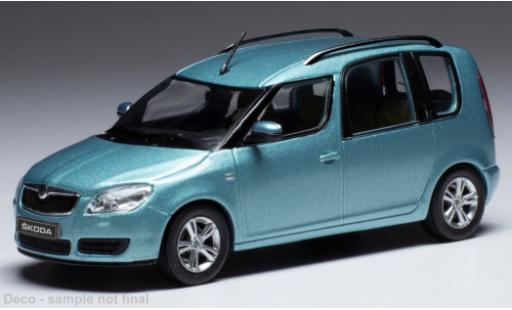Diecast model cars Skoda Roomster Base metallise blue 2007 1/43 IXO