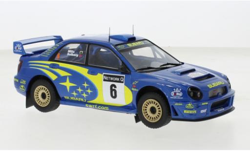 Diecast model cars Subaru Impreza WRC S7 No.6 Rally of Great Britain 2001 1/24 IXO
