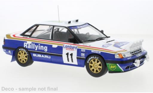 Diecast model cars Subaru Legacy RS 1991 No.11 Rothmans Racing RAC Rally 1/18 IXO