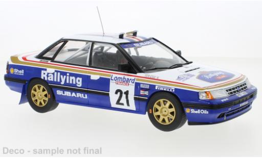 Diecast model cars Subaru Legacy RS 1991 No.21 Rothmans Racing RAC Rally 1/18 IXO
