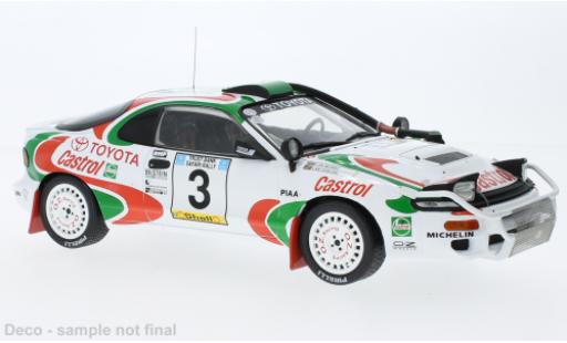 Diecast model cars Toyota Celica ST185 Turbo 4WD No.3 Safari Rally 1993 1/18 IXO
