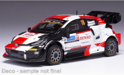 Diecast model cars Toyota Yaris WRC GR No.18 Rally Estland 2022 1/43 IXO